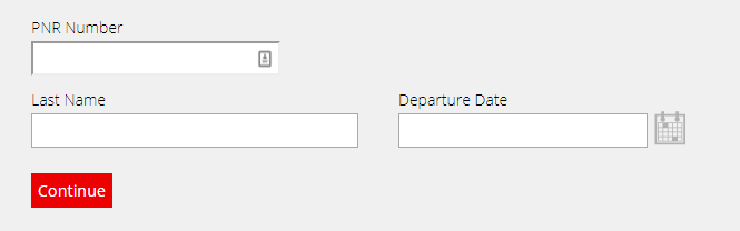 Pnr no checking