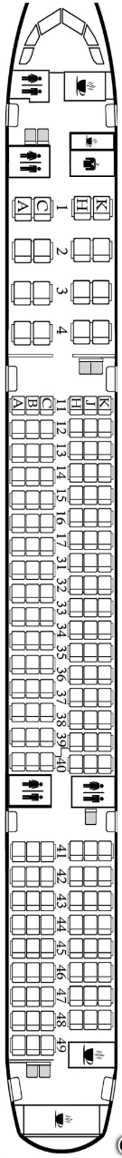 Aer Lingus Seating Chart 757