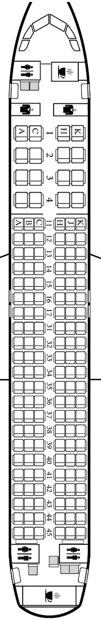 air malta a320 seat plan