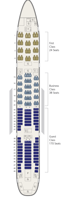 aircraft 77l saudi airlines seat map