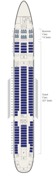 saudi airlines boeing 777-200 seat map