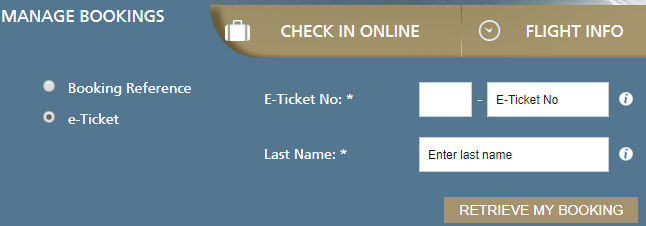 Saudia booking