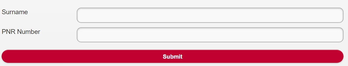 Air Mauritius PNR Status