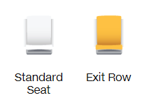 Air New Zealand airbus a320 Seating plan