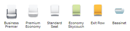 Air New Zealand dreamliner Seating plan