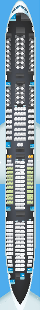 air new zealand boeing 777-300 seat map