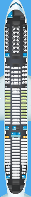 air new zealand flight 83 seat map